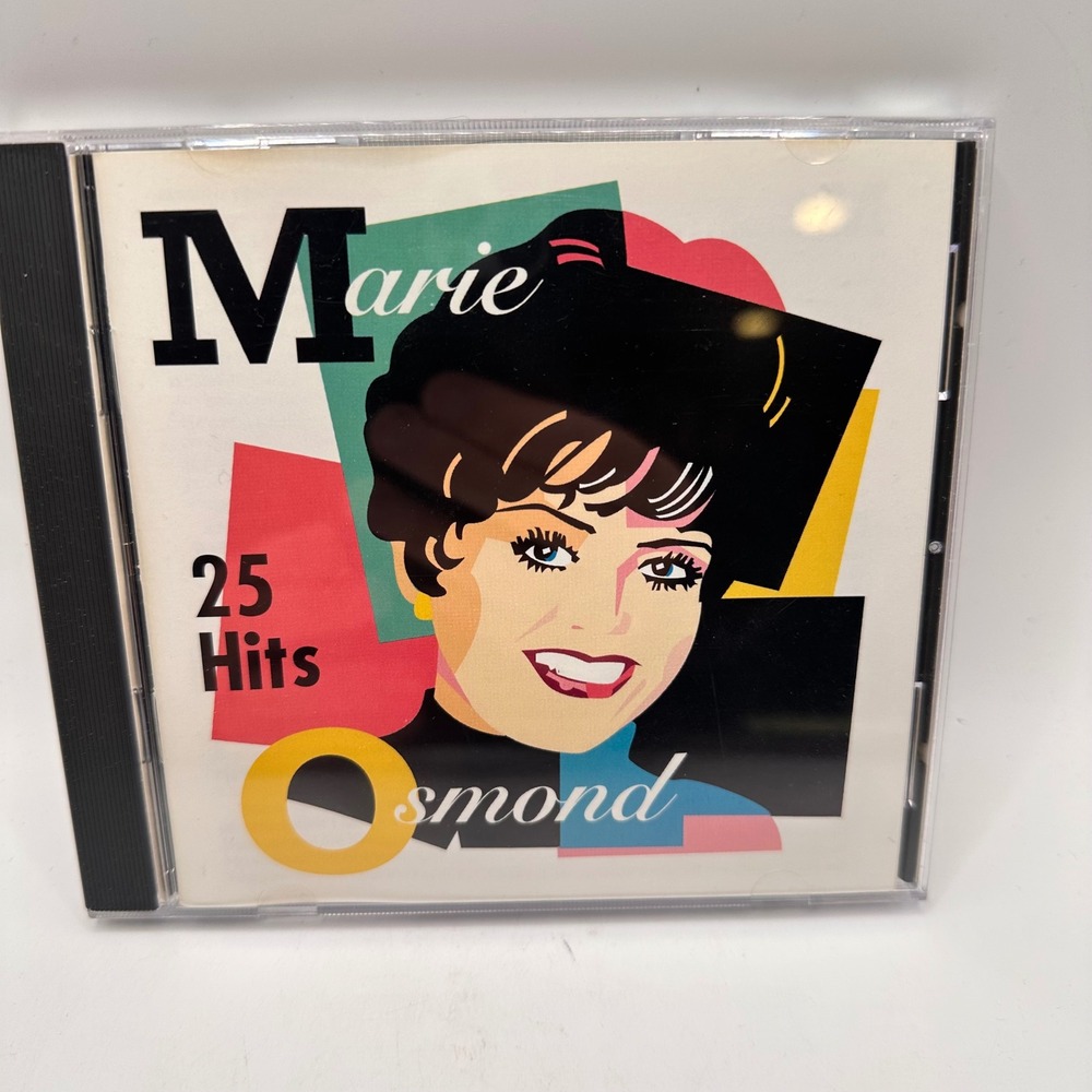Marie Osmond 25 Hits CD 1995 Curb Records Anthology NM OOP